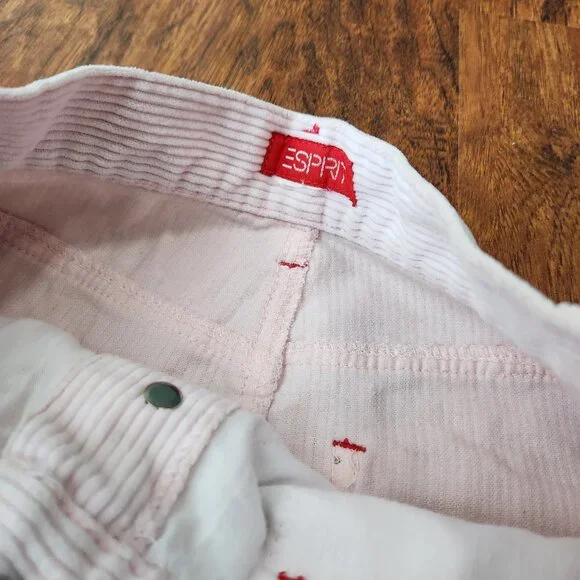 ESPIRIT baby pink corduroy mini skirt - Picture 3 of 3